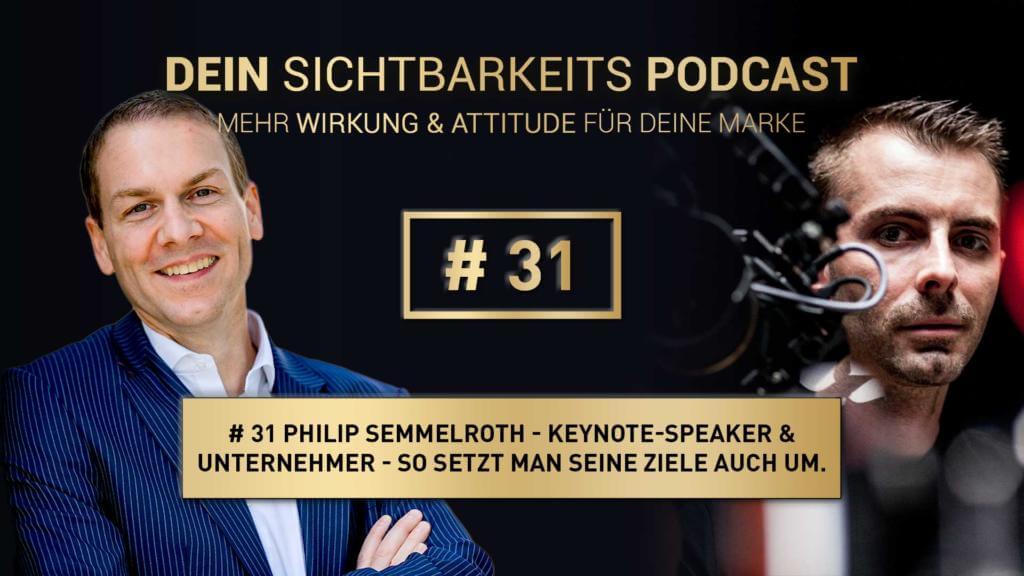Philip Semmelroth - Keynote-Speaker | So setzt man seine Ziele auch um.